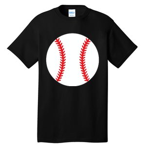 Pregnancy Halloween Costume Baseball Pregnant Tall T-Shirt