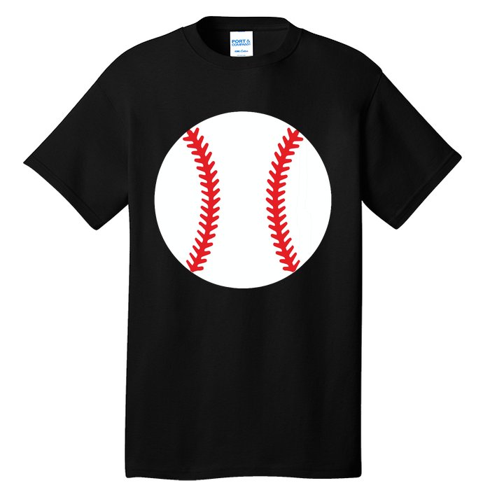 Pregnancy Halloween Costume Baseball Pregnant Tall T-Shirt