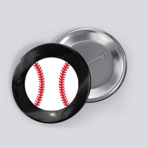 Pregnancy Halloween Costume Baseball Pregnant Button