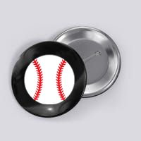 Pregnancy Halloween Costume Baseball Pregnant Button