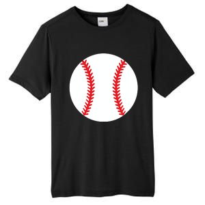 Pregnancy Halloween Costume Baseball Pregnant Tall Fusion ChromaSoft Performance T-Shirt