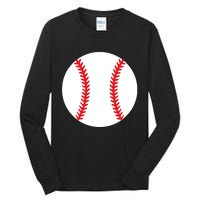 Pregnancy Halloween Costume Baseball Pregnant Tall Long Sleeve T-Shirt