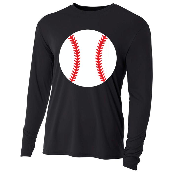 Pregnancy Halloween Costume Baseball Pregnant Cooling Performance Long Sleeve Crew