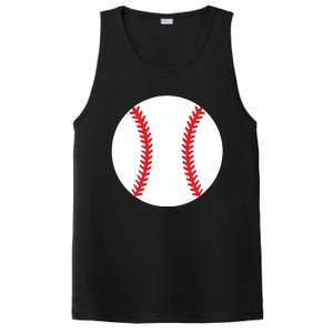 Pregnancy Halloween Costume Baseball Pregnant PosiCharge Competitor Tank