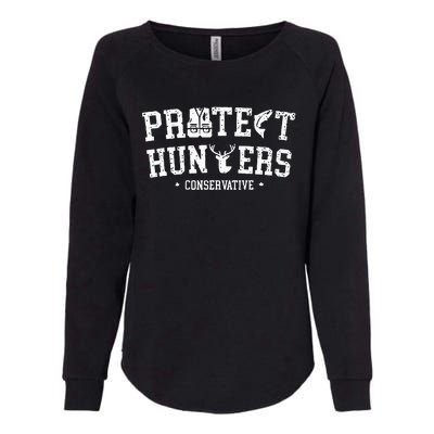 Protect Hunters Conservative Womens California Wash Sweatshirt