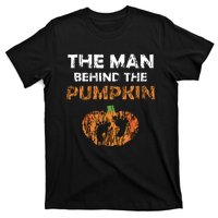 Pregnant Halloween Costume For Dad Expecting Lil Pumpkin T-Shirt