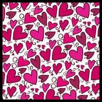 Pink Hearts Cute Valentine's Day Gift Apron