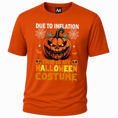 Pumpkin Halloween Costume Funny Halloween 2024 Cooling Performance Crew T-Shirt