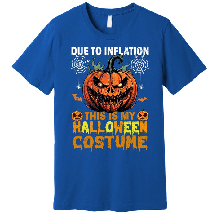 Pumpkin Halloween Costume Funny Halloween 2024 Premium T-Shirt