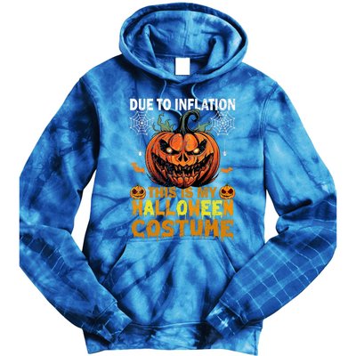 Pumpkin Halloween Costume Funny Halloween 2024 Tie Dye Hoodie