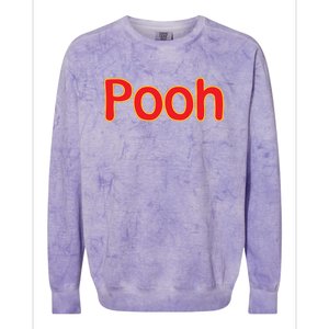 Pooh Halloween Costume Colorblast Crewneck Sweatshirt