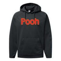 Pooh Halloween Costume Performance Fleece Hoodie