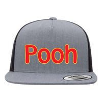 Pooh Halloween Costume Flat Bill Trucker Hat