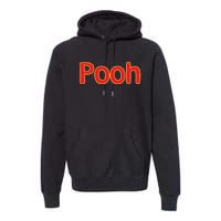 Pooh Halloween Costume Premium Hoodie