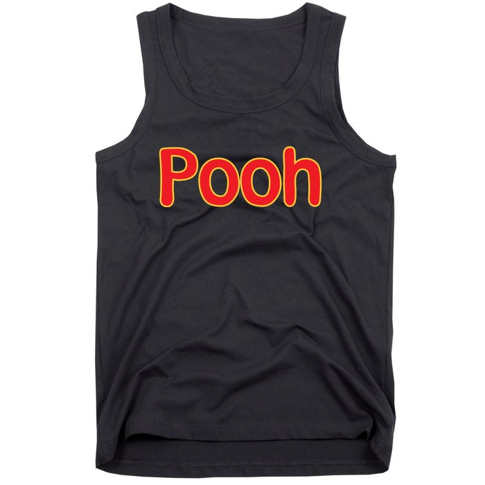 Pooh Halloween Costume Tank Top