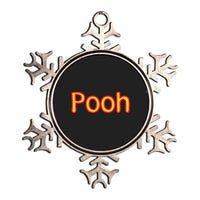 Pooh Halloween Costume Metallic Star Ornament