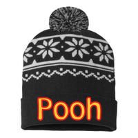 Pooh Halloween Costume USA-Made Snowflake Beanie