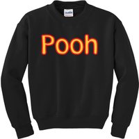 Pooh Halloween Costume Kids Sweatshirt