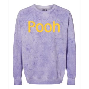 Pooh Halloween Costume Colorblast Crewneck Sweatshirt