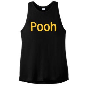 Pooh Halloween Costume Ladies PosiCharge Tri-Blend Wicking Tank