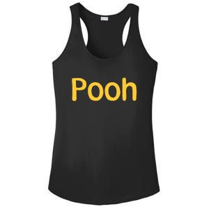 Pooh Halloween Costume Ladies PosiCharge Competitor Racerback Tank