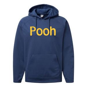 Pooh Halloween Costume Performance Fleece Hoodie