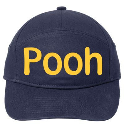 Pooh Halloween Costume 7-Panel Snapback Hat