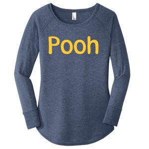 Pooh Halloween Costume Women's Perfect Tri Tunic Long Sleeve Shirt