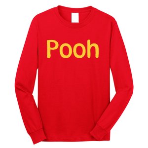 Pooh Halloween Costume Long Sleeve Shirt