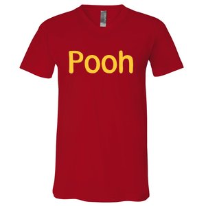 Pooh Halloween Costume V-Neck T-Shirt