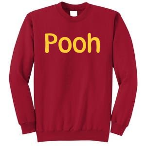 Pooh Halloween Costume Tall Sweatshirt