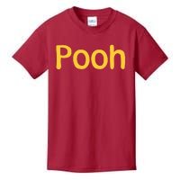 Pooh Halloween Costume Kids T-Shirt