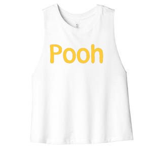 Pooh Halloween Costume Women's Racerback Cropped Tank