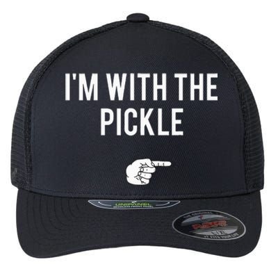 Pickle Halloween Costume Party Matching Pickle Fun Flexfit Unipanel Trucker Cap