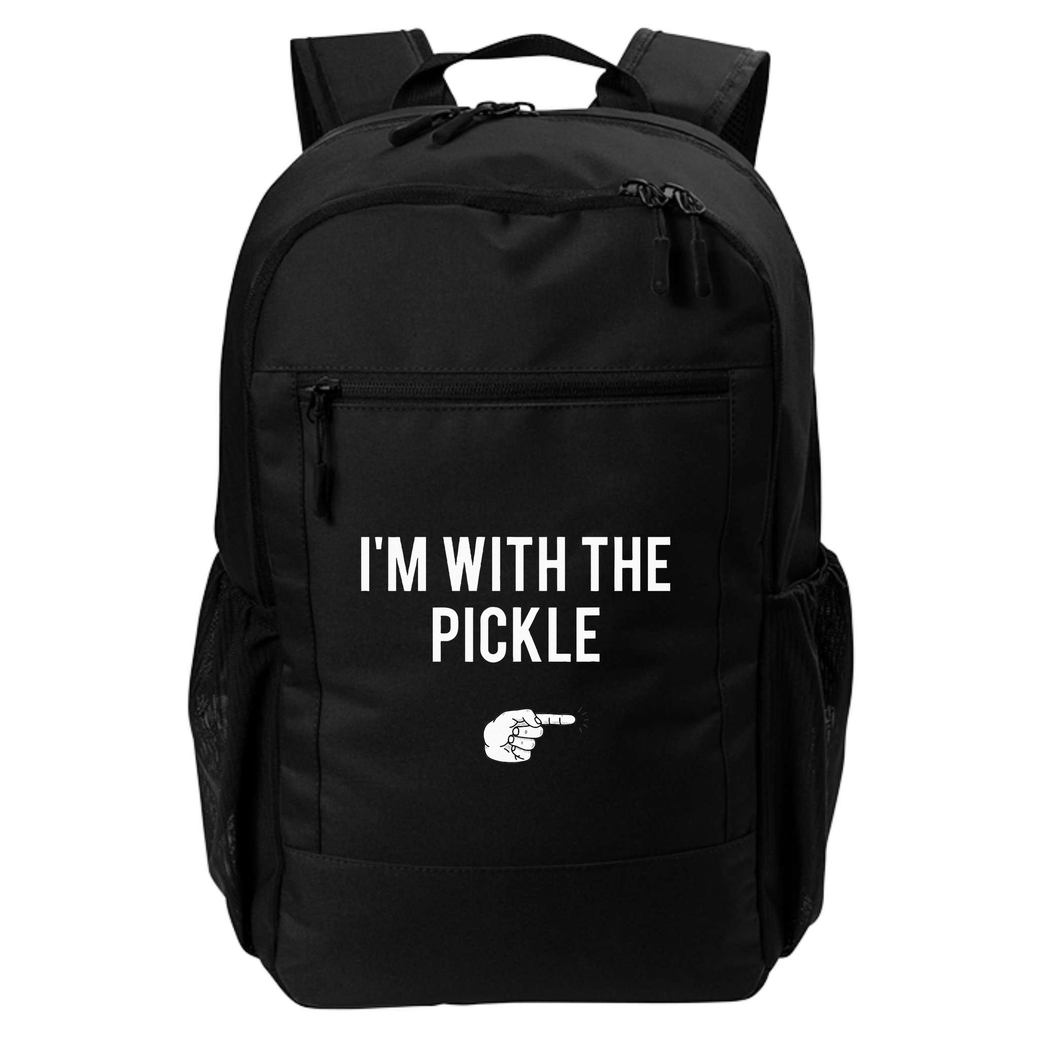 Pickle Halloween Costume Party Matching Pickle Fun Backpack