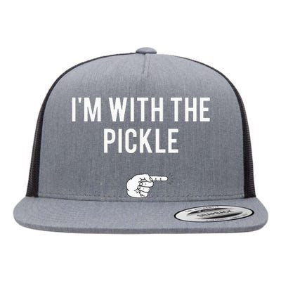 Pickle Halloween Costume Party Matching Pickle Fun Flat Bill Trucker Hat