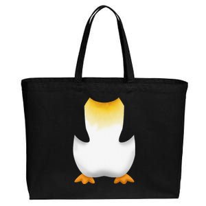 Penguin Halloween Costume For Or Cotton Canvas Jumbo Tote