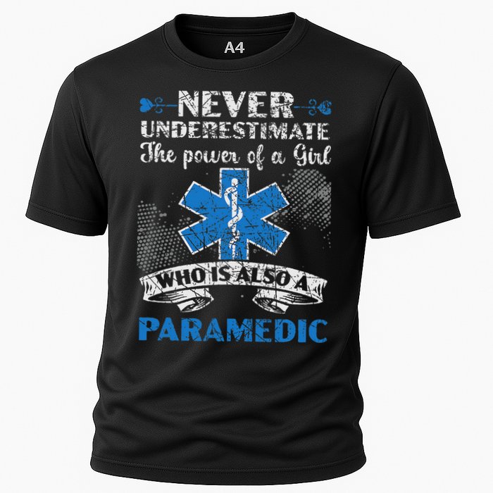 Paramedic Health Care Emergency Emt Ems Paramedic Cooling Performance Crew T-Shirt