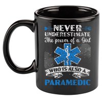 Paramedic Health Care Emergency Emt Ems Paramedic 11oz C Handle Ceramic Mug