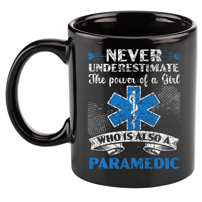 Paramedic Health Care Emergency Emt Ems Paramedic 11oz C Handle Ceramic Mug