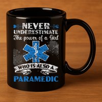 Paramedic Health Care Emergency Emt Ems Paramedic 11oz C Handle Ceramic Mug