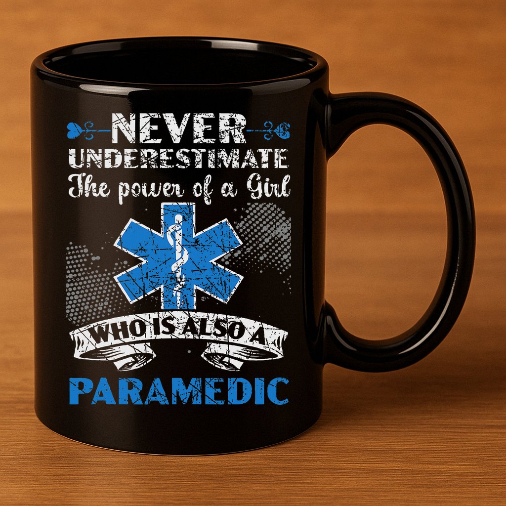 Paramedic Health Care Emergency Emt Ems Paramedic 11oz C Handle Ceramic Mug