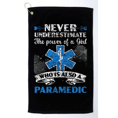 Paramedic Health Care Emergency Emt Ems Paramedic Golf Towel