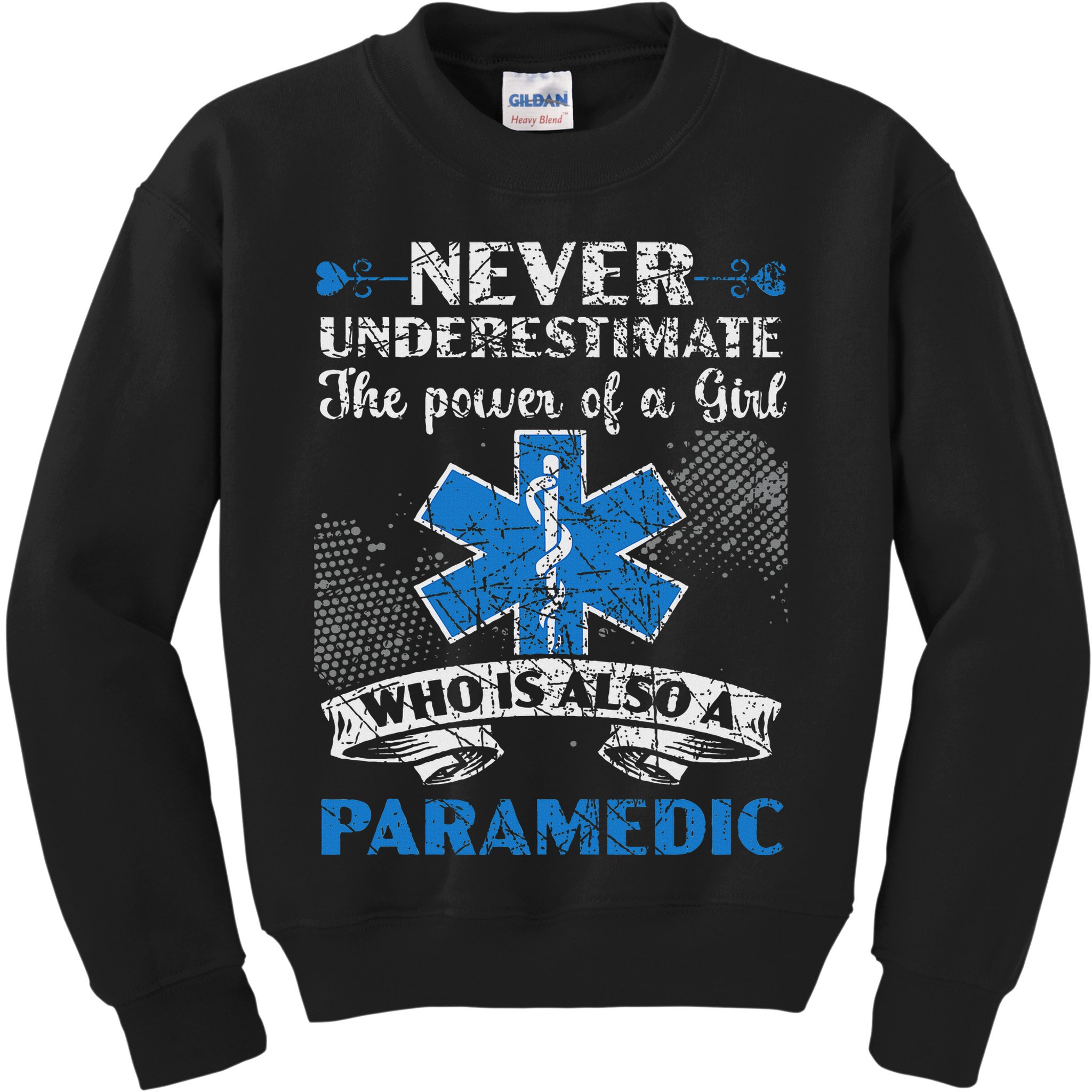 Paramedic Health Care Emergency Emt Ems Paramedic Kids Sweatshirt