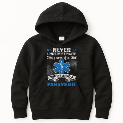 Paramedic Health Care Emergency Emt Ems Paramedic Kids Hoodie