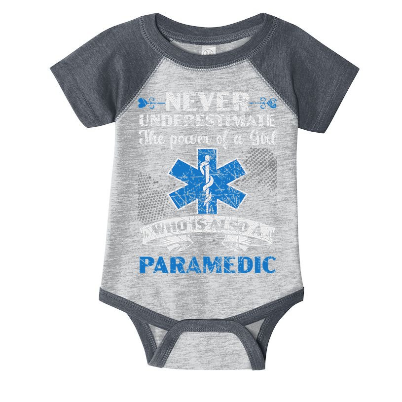 Paramedic Health Care Emergency Emt Ems Paramedic Infant Baby Jersey Bodysuit