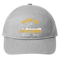 Praise Him Christian Design 7-Panel Snapback Hat