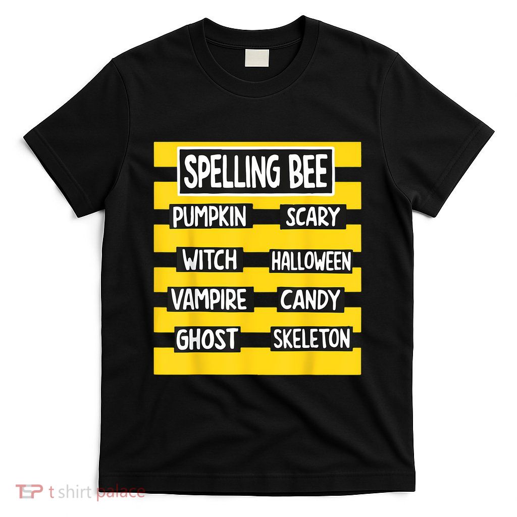 Pun Halloween Costume For Teachers Spelling Bee T-Shirt