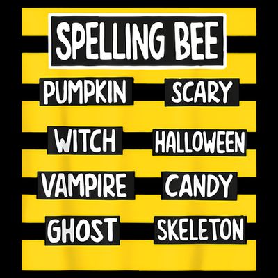 Pun Halloween Costume For Teachers Spelling Bee T-Shirt