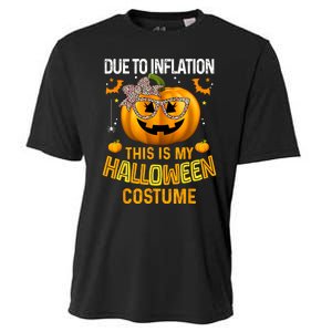 Pumpkin Halloween Costume Women Funny Halloween 2024 Cooling Performance Crew T-Shirt